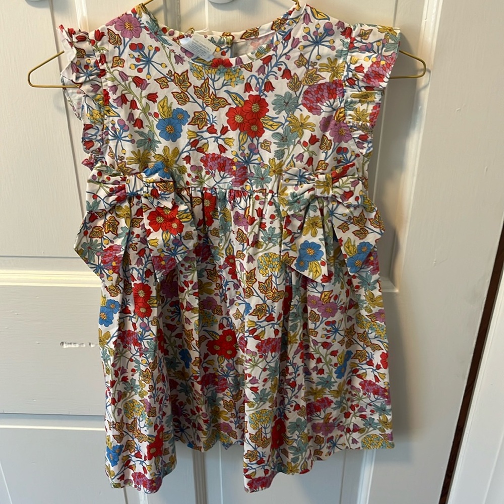 Bella Bliss girls size 6, 100% cotton dress